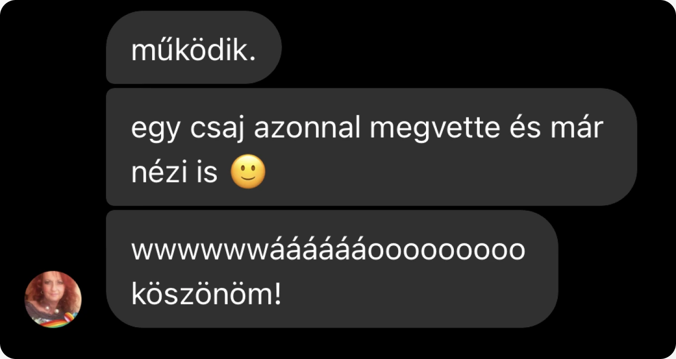 Ügyfélvélemény
