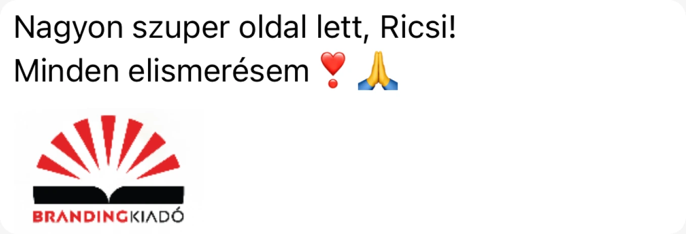 Ügyfélvélemény